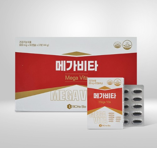 메가비타 종합비타민 800mg x 60캡슐(3개입)